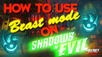 Black Ops 3 Zombies! Shadows of Evil HOW TO UNLOCK EVERYTHING WITH BEAST MODE!!