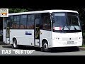 "Транспорт в России". Автобус ПАЗ "ВЕКТОР"|"Transport in Russia". "VECTOR"