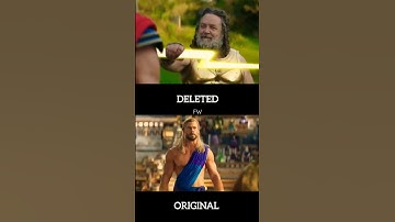 Thumbnail of THOR LOVE AND THUNDER DELETED SCENE #shorts #youtubeshorts #whatsappstatus #trending #marvel #viral