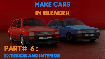 How to Make Cars in Blender || Make Easy Cars || Blender Beginners Tutorial || Part 6