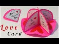 Valentines Day Card | DIY Valentine Card for Loved One | Love Greeting Cards Latest Design Handmade