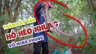 Võ Minh Phụng : Thăm Bẫy Trúng Con Rắn Hổ Khủng