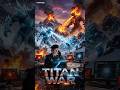 Two God-Sized Titans Destroy Everything Fighting Each Other 🔥❄️ | AI Short Film | KeekForge #aifilm