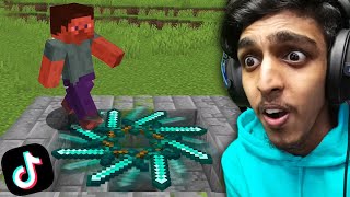 Testing Minecraft Traps That Illegal and 100 % Work !!