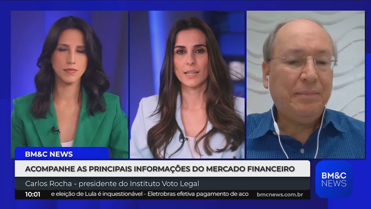 CARLOS ROCHA, PRESIDENTE DO INSTITUTO VOTO LEGAL, EXPLICA COMO OCORRE A ...