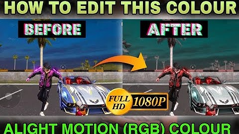 New Trending Color(RGB)Effect Editing || Channel Remap Alight Motion Tutorial || Nehra Helper