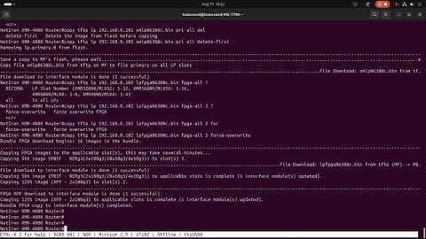 Extreme Networks BR-MLX-100Gx2-CFP2 firmware upgrade