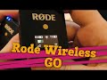 🎙 Обзор Rode Wireless Go - Беспроводная петличка от Rode