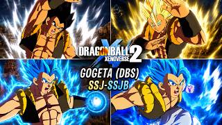 GOGETA DBS (SSJ-SSJB) : Nouvelles Animations dans Dragon Ball Xenoverse 2 !