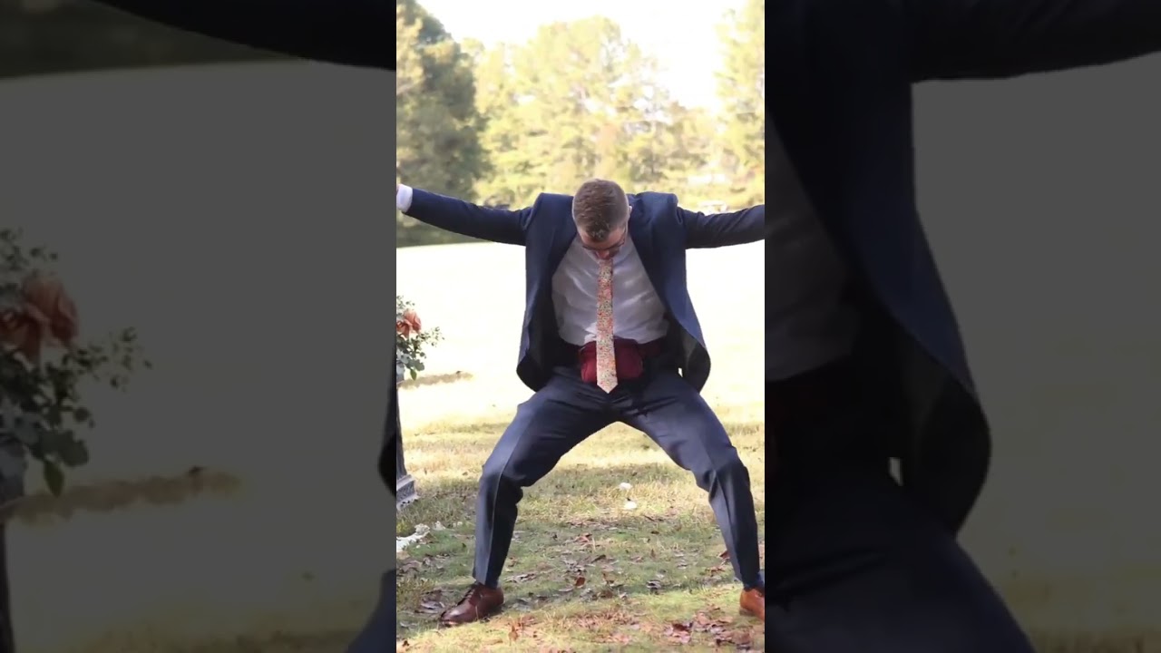 Flower Guy Dancing Down The Aisle | Rivet Events | Georgia Wedding Planner