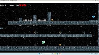 Unit 8 Space platformer gameplay
