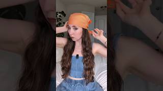does your bandana slide off? #bandana #hairtutorial #hairstyle #hair #hairhack