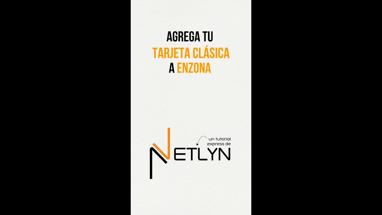 Cómo agregar tu tarjeta Clásica a Enzona y transferir a otra tarjeta