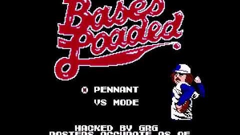 Bases Loaded 2006 Title Sequence Version 1 (NES) #shorts