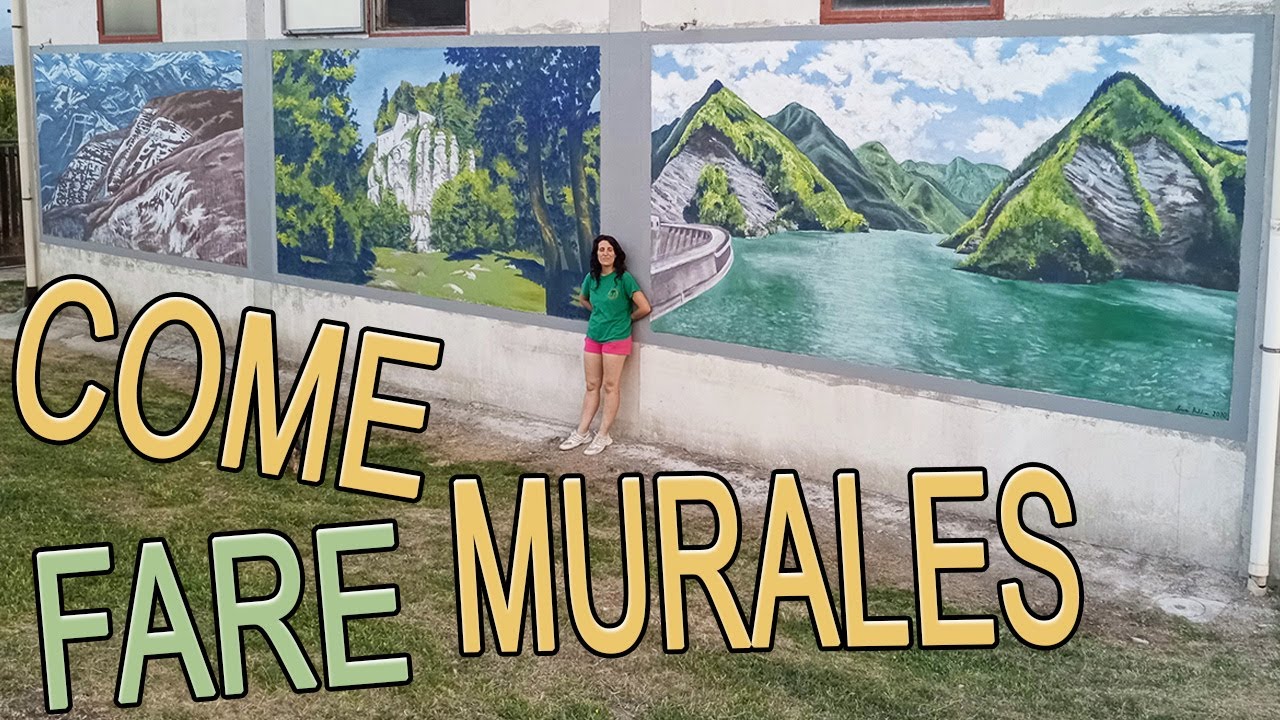 Come fare un MURALES tanti consigli e spunti - Arte Green