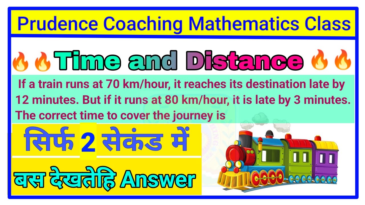 A train runs at 70 km/hr, it reaches its late by 12 minutes. But if at 80 km/hr is late by 3 min.