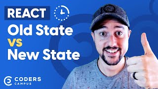 How to Track Old State vs New State in React with useRef