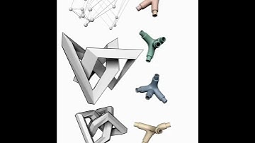 Procedural connectors - Torus knot