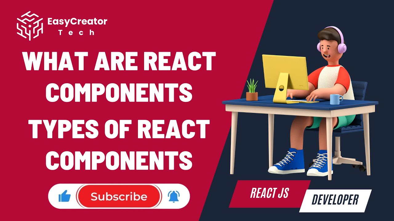 React Js 2024 tutorial in Hindi #5 What are React Components & What are ...