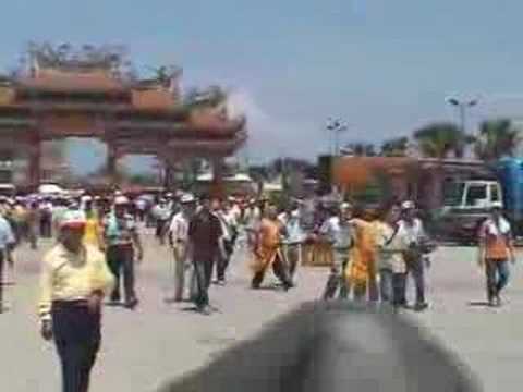 神佛準備入廟  南州鄉永安宮萬善宮2008年南鯤鯓進香影片3