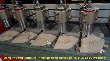 Nhận Gia Công Chi Tiết Gỗ Xuất Khẩu Tại Biên Hòa