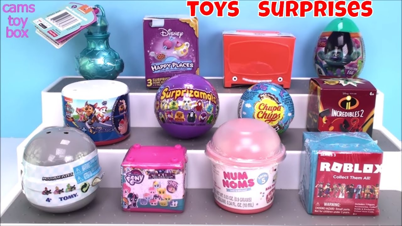Num Noms Roblox Incredibles Surprise Toys Unboxing Paw Patrol Mashems Peppa Pig Disney - 