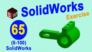 تمرین 65 سالیدورک solidworks exercises 65