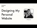Design My Personal Website with Me