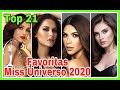 𝐌𝐈𝐒𝐒 𝐔𝐍𝐈𝐕𝐄𝐑𝐒𝐄 𝟐𝟎𝟐𝟏: Conoce a las 21 Candidatas Favoritas Electas Rumbo a (MISS UNIVERSE Edición 69)
