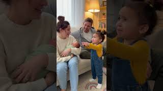 No I Am The Big Baby Toddler Claims Her Crown