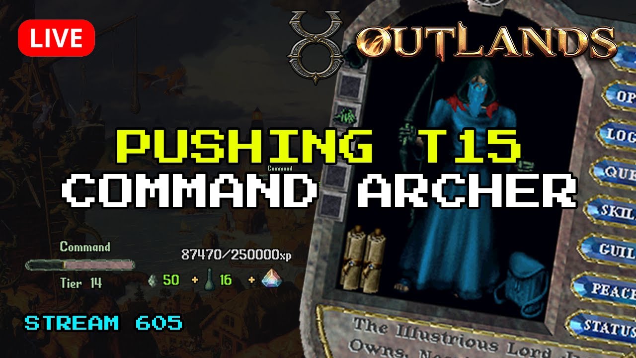 UO Outlands Farming | Command Dex Tamer Archer is OP | Tier 15 grind