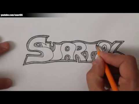 Video: Jak Kreslit Graffiti Na Kousek Papíru