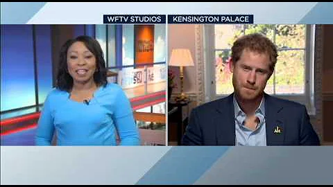 RAW INTERVIEW: Prince Harry & Vanessa Echols