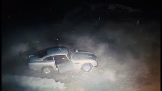 Skyfall Destroying the Aston Martin