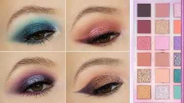 Huda Beauty Mercury Retrograde | 4 Looks 1 Palette