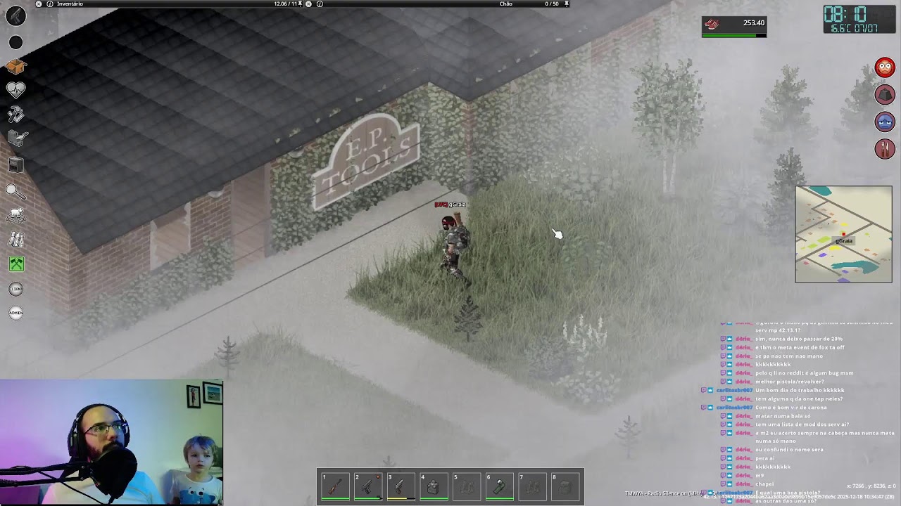 🔴 Project Zomboid | B42.13.1 | MP | Servidor Graia ON! | Dia 26 |