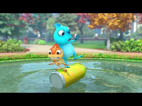 Be careful not to fall! | Cam & Leon | Best Collection Cartoon for Kids | New Episodes