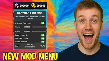 Capybara GO MOD MENU 💎 Unlimited Gems & Coins Hack!