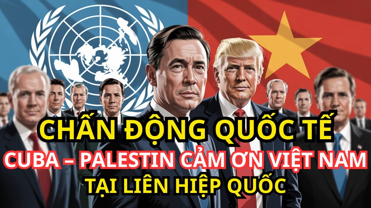 Chấn động: Cuba Và Palestine Cảm Ơn Việt Nam Tại Liên Hợp Quốc | Tin Nhanh Plus
