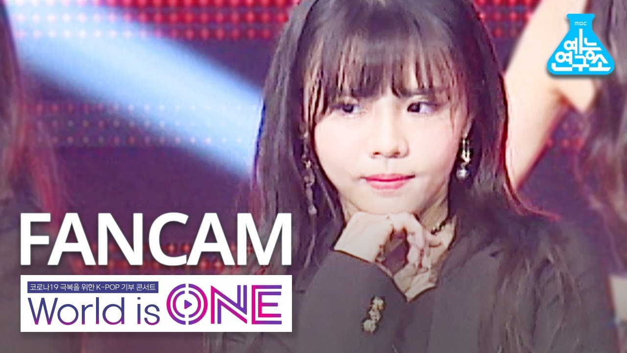 [월드이즈원 세로캠] 플레이아이돌 유주 - SorrySorry,KillthisLove,PowerUp (Playidol YUJOO FanCam) @WorldisONE200709