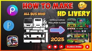 🎀🤩 HOW TO MAKE HD LIVERY FOR BUSSID | ALL BUS MOD | PICSART PIXELLAB | 2023 தமிழில் @srs_gaming_channel screenshot 5