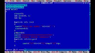 ARRAY OF POINTERS
