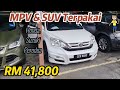 MPV &amp; SUV Terpakai  RM41,800