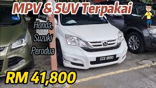 MPV &amp; SUV Terpakai  RM41,800