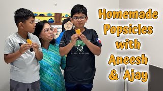 Flavourful Eats - A sweet treat made by Aneesh and Ajay (N’ice cream pops)