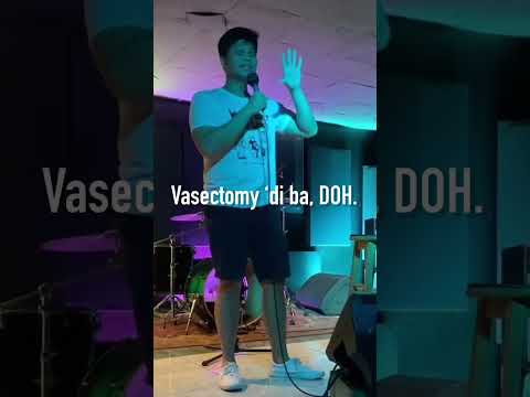 DOH Vasectomy - Victor Anastacio StandupComedy