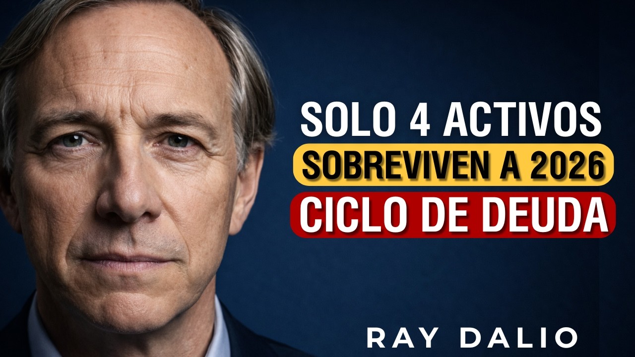 Ray Dalio: Los únicos 4 activos que sobreviven a un ciclo de deuda (Advertencia para 2026)