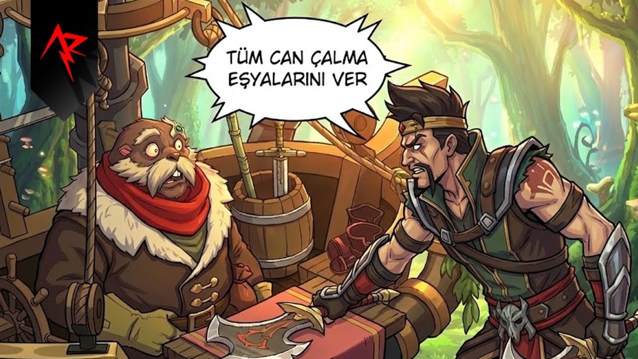 DRAVEN ama TÜM CAN ÇALMA EŞYALARINI ALIYOR (2 PART)