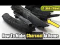 How To Make Charcoal At Home | Home Made Charcoal Sticks