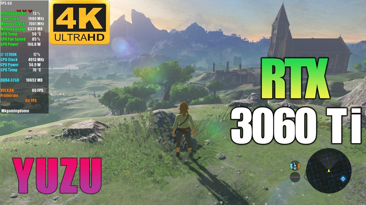 Breath of the Wild - Yuzu 10K on ASUS RTX 3060 12GB 